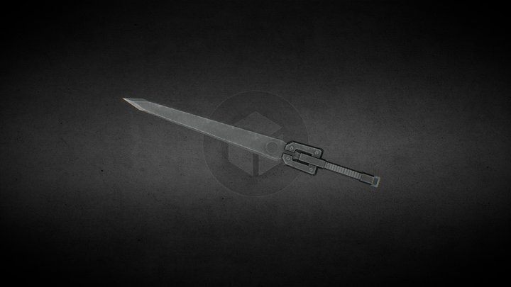 Metal Sword Prototype 3D Model