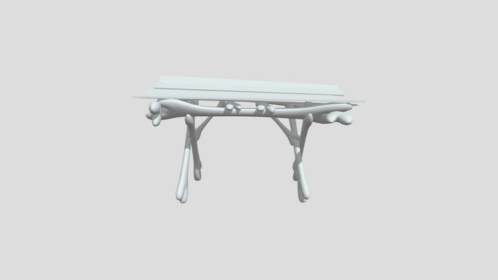 Bone Table 3D Model