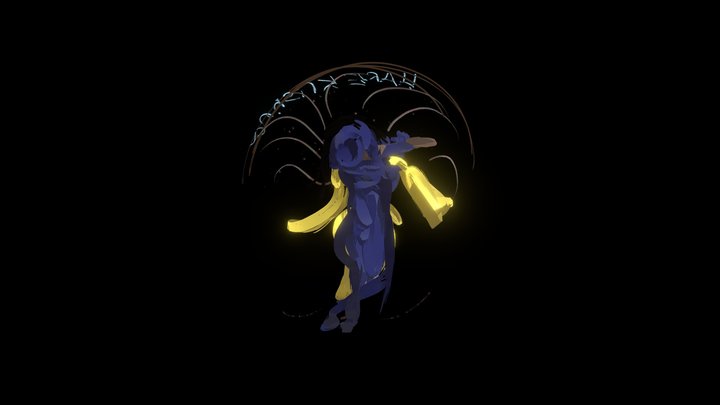 Hare Krishna 3D Model