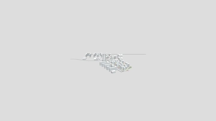 пригород в1 3D Model