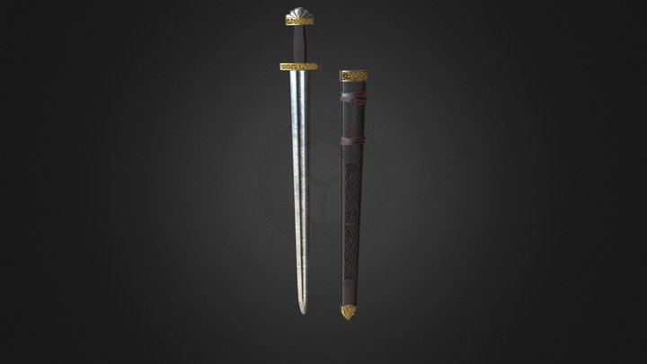 Viking sword 3D Model