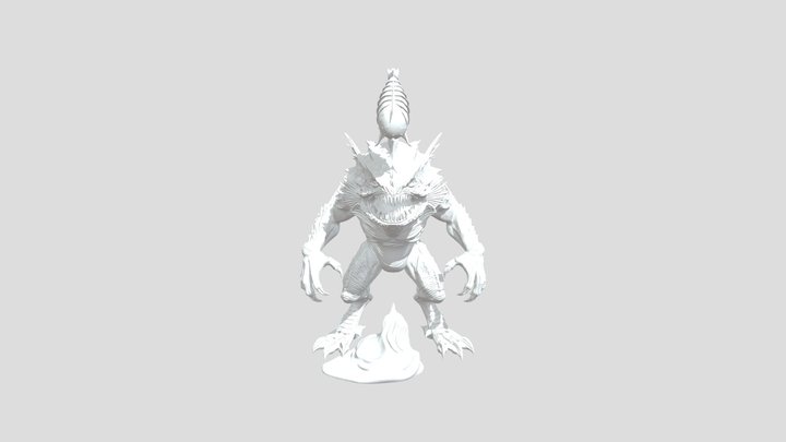 sea creature , fishman 3D Model