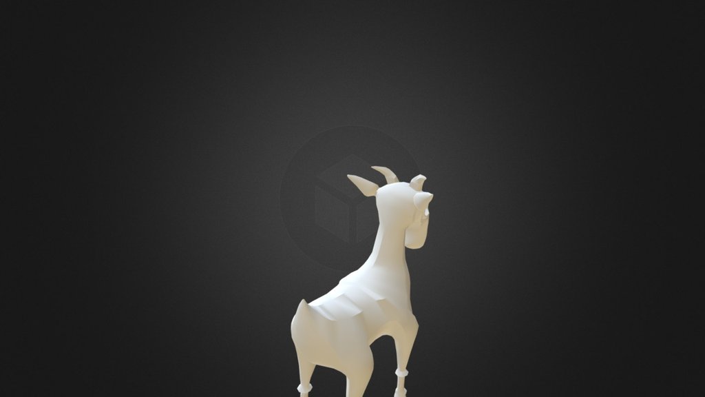 Goat - 3D model by ArtofShallot (@CharlotteAnimates) [61e3fc2] - Sketchfab