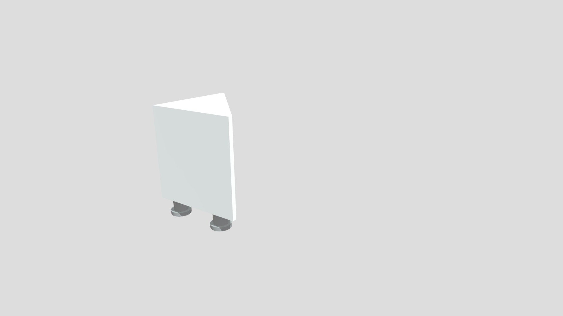 Simple corner shelf