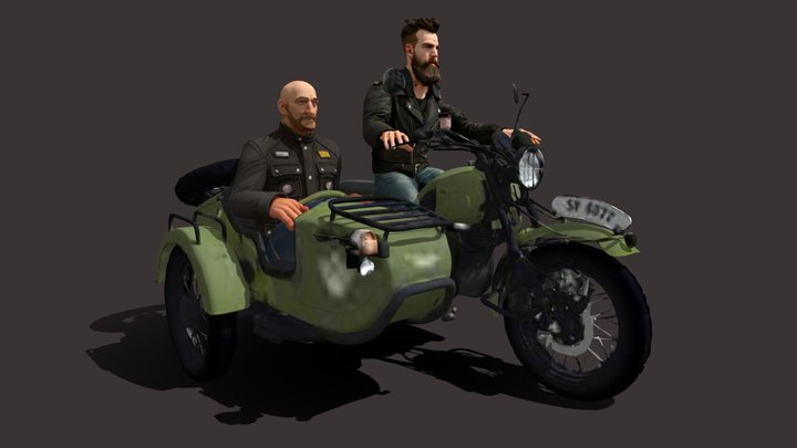 Sidecar 3D models - Sketchfab