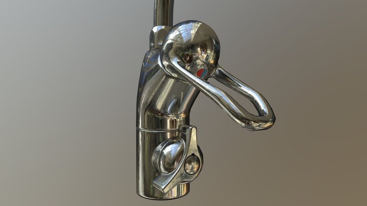 Kitchen Tap 3D Model