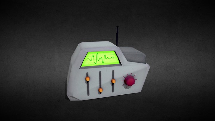 Radio - Cryosite 3D Model