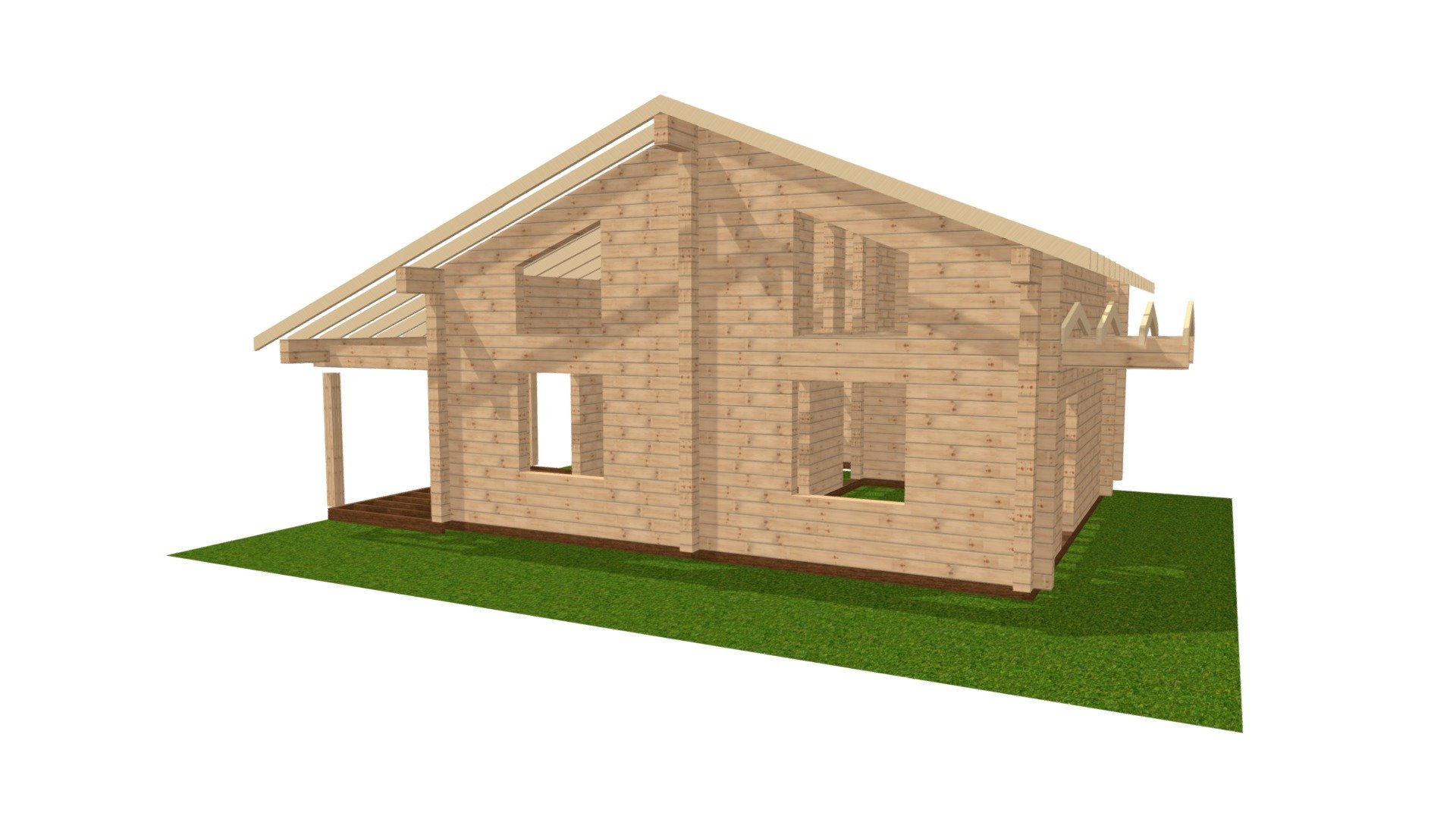 Домокомплект - Download Free 3D model by www.klm-sakh.ru (@klm-sakh ...