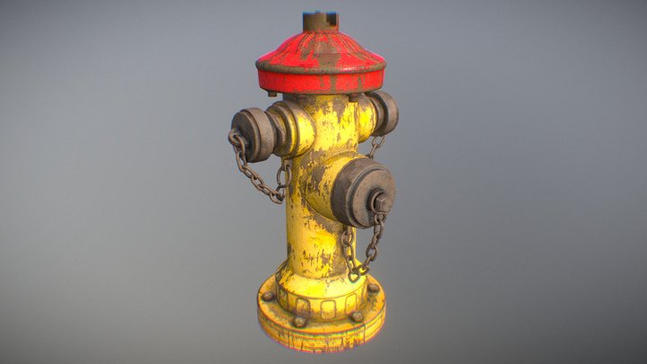Fire Hydrant 3D Model