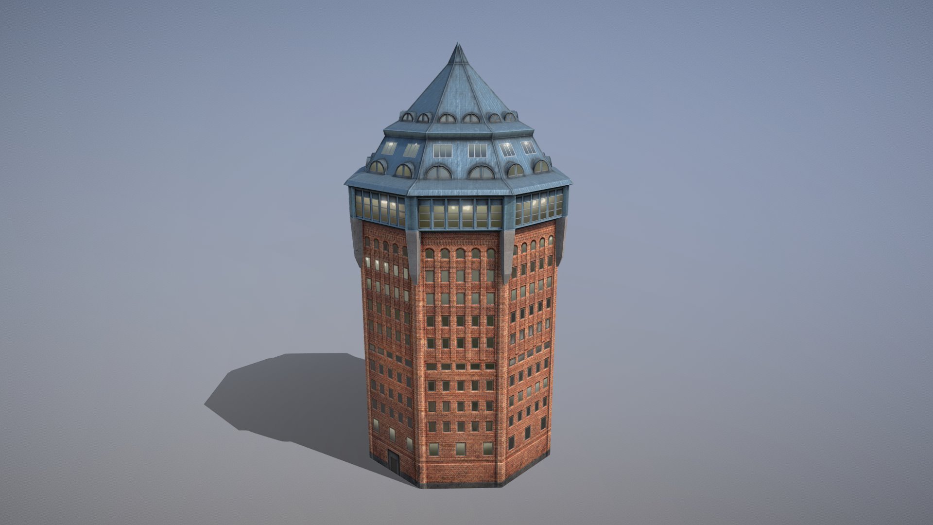 Hamburg Water Tower Torre Agua