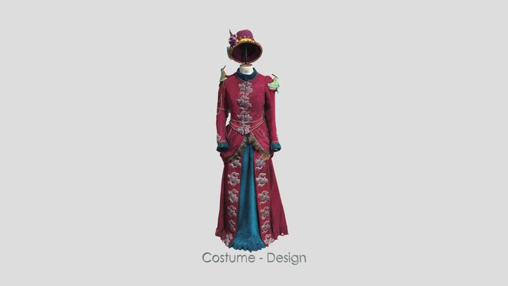 NTU Theatre Costume Design scan 3D Model