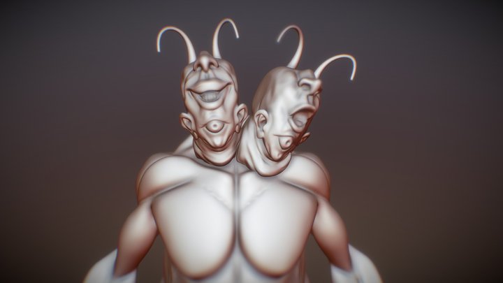 monster 1 3D Model