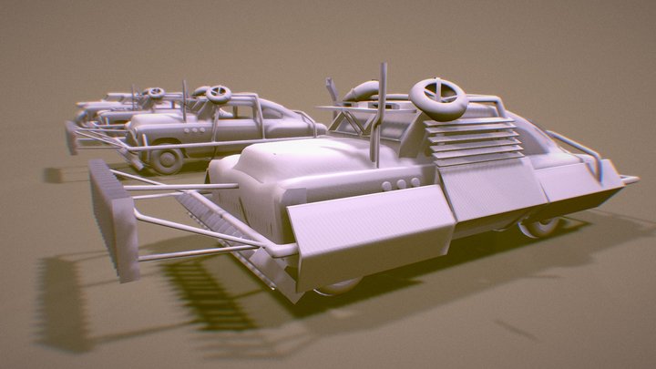 Buick Super Based Battle Car – Free 3D Model STL