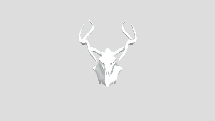 Cabeza wendigo 3D Model