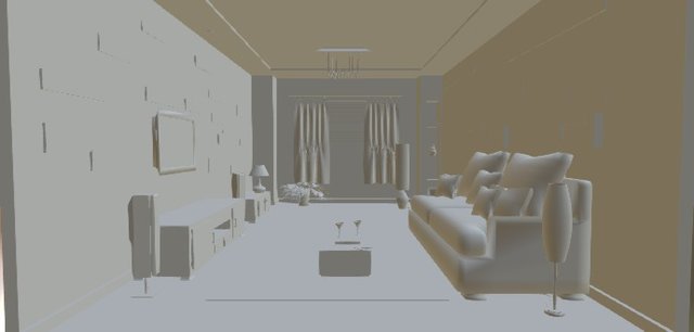 Livingroomscene 3D Model