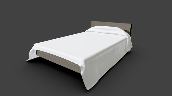 bed 3D Model