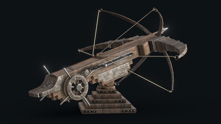 "Scorpion" Ballista (Game of Thrones) 3D Model