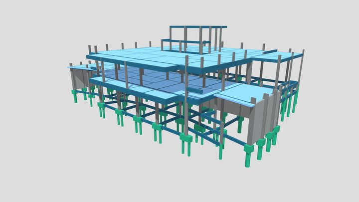 PARÓQUIA SÃO SEBASTIÃO - NOVA SECRETARIA 3D R01 3D Model