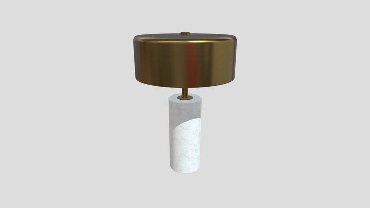 Lucide MIRASOL - Table lamp - White 3D Model