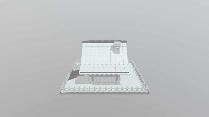 First house modeling 3D Model