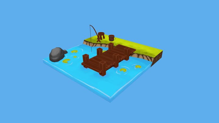 Lakeside 3D Model