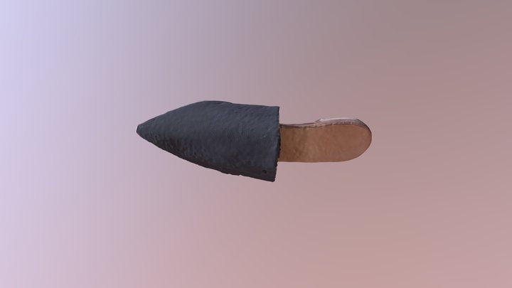 BlackShoe_Left 3D Model