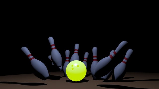 Bowlingalley 3D Model