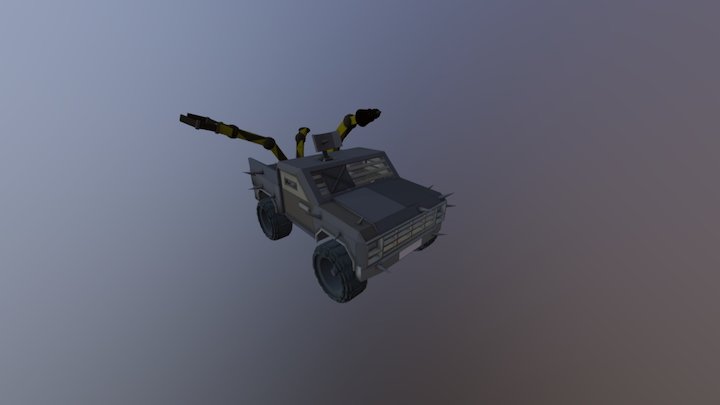 Rusty Welder 3D Model