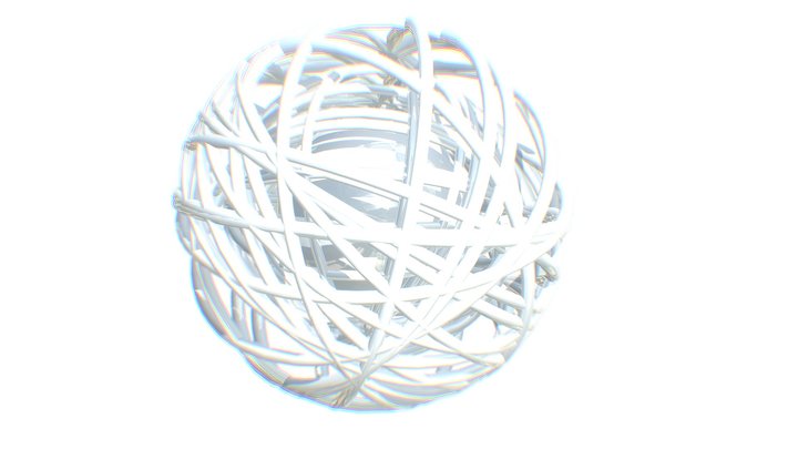 Cicada Sphere 3D Model