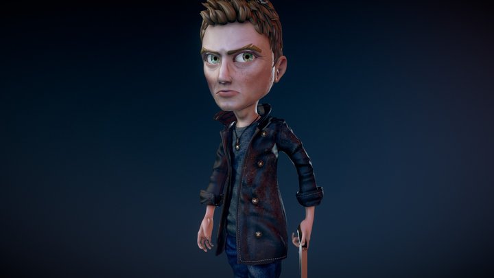 Dean Winchester (WIP) 3D Model