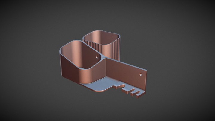 Toothbrush Holder and Cup Set 3D Model