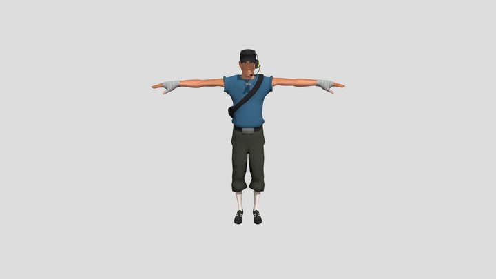 Scout 3D Model