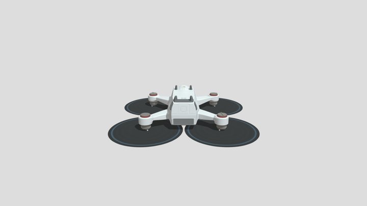 无人机 3D Model