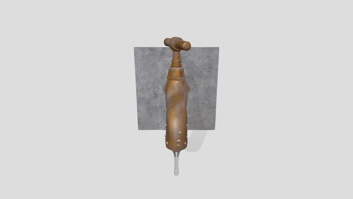 dripping tap 3D Model