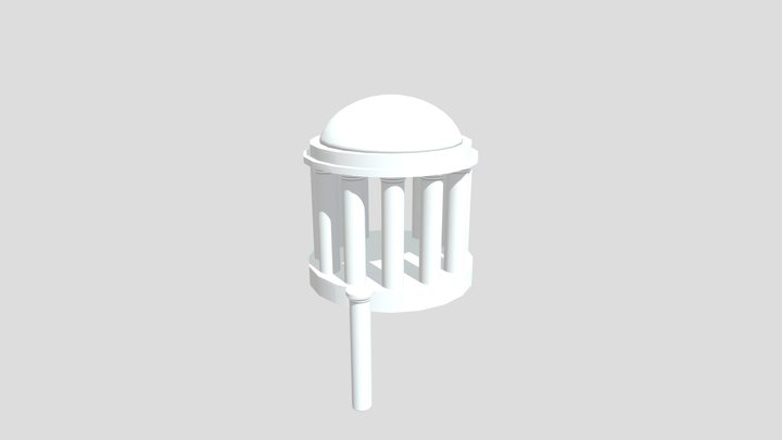 DC War Memorial West Potomac Park 3D Model