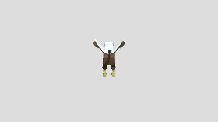Minecraft Griffin 3D Model