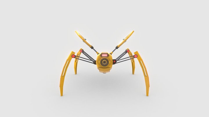 Sci fi Drone 3D Model