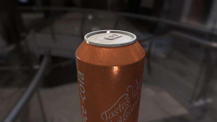 Can of dice -cola 3D Model