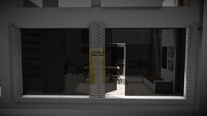 Urban Contemporary Office - Living Space 3D Model