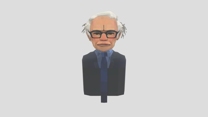 Bernie Bust 3D Model