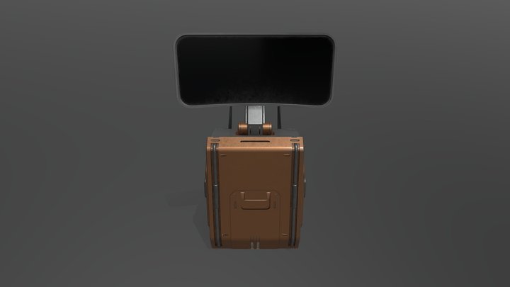 sci-fi terminal 3D Model