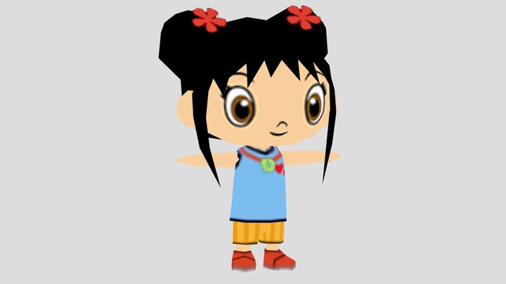 Kai-Lan 3D Model