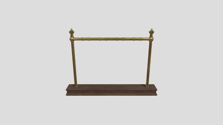 Sword Rack 01 3D Model