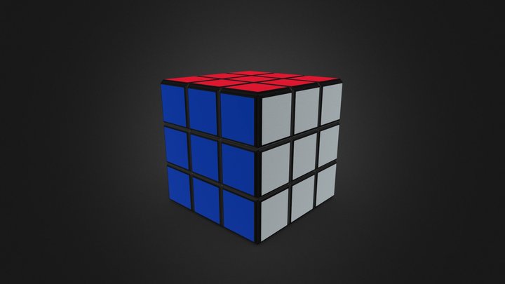 Rubik's Cube 3D Model