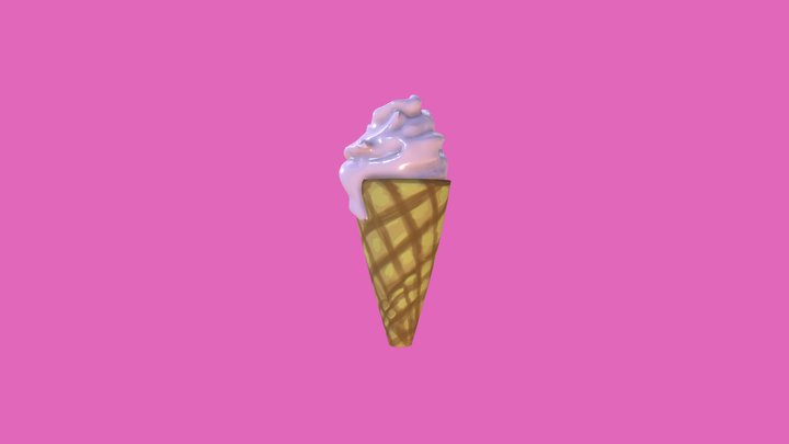 3December - Ice Cream 3D Model