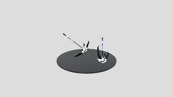 modern scythe by ikari kagami 3D Model