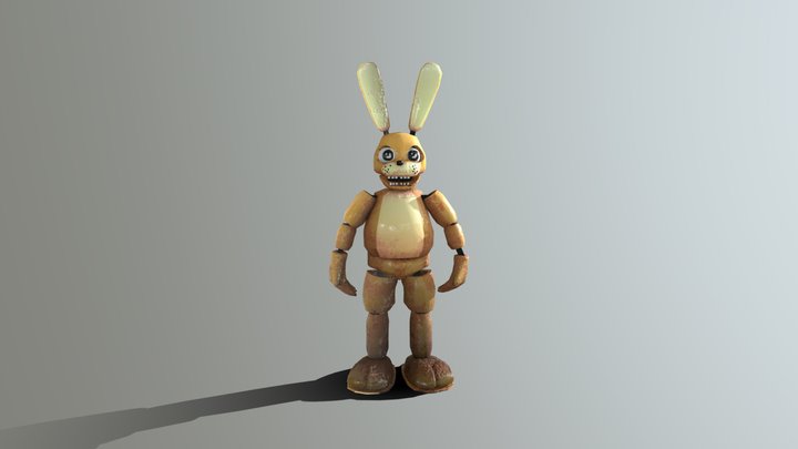 Rusty Rabbit v1.0 - Animatronic 3D Model
