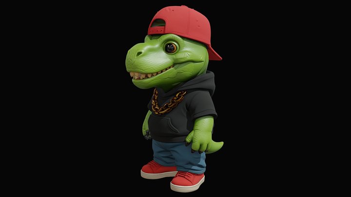 T-Rex 3D Model