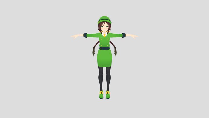 Tazuna Hayakawa – Modelo 3D gratuito STL
