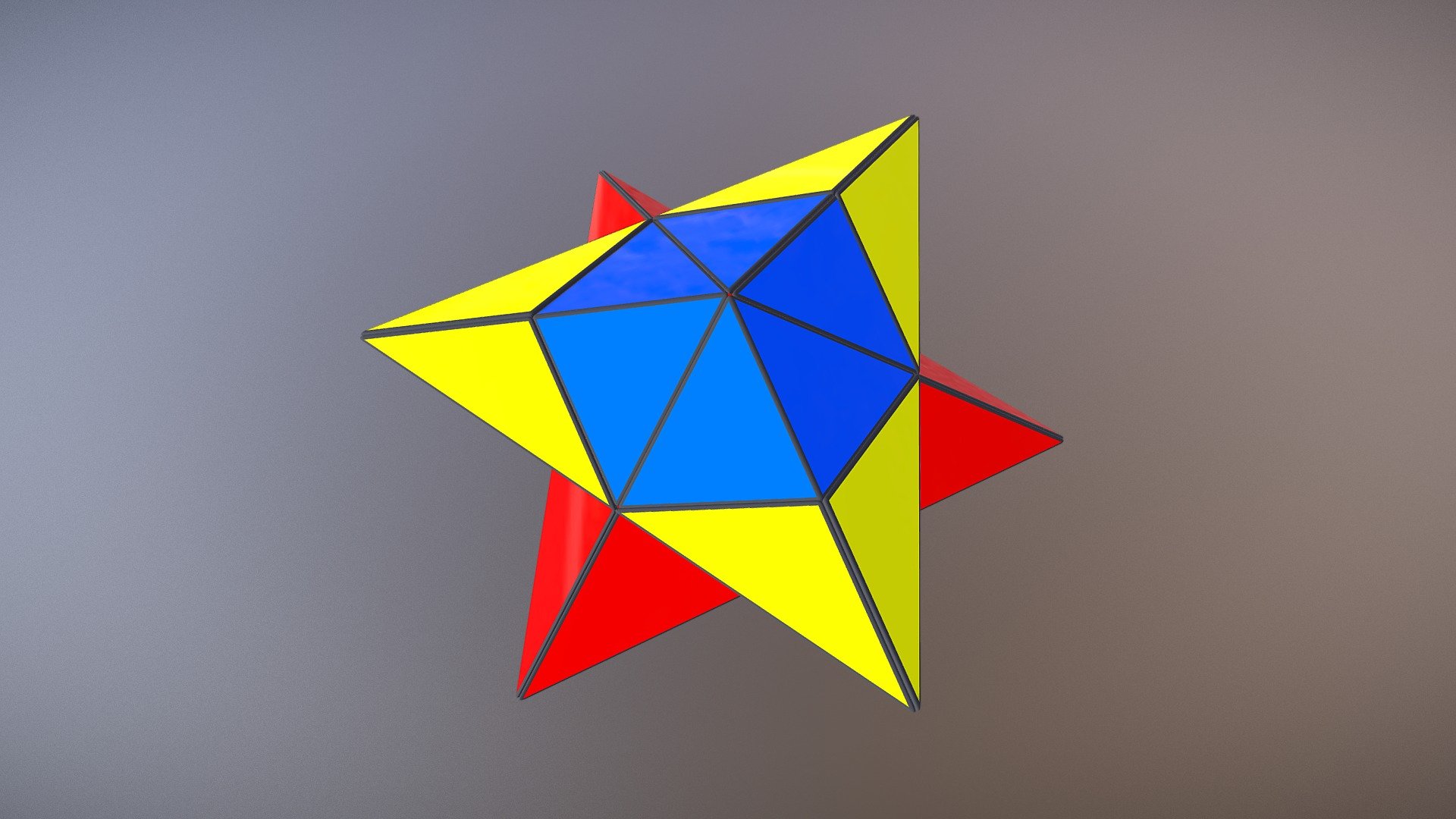 GeoBender Cube "Primary" -  Star - Dodekaeder